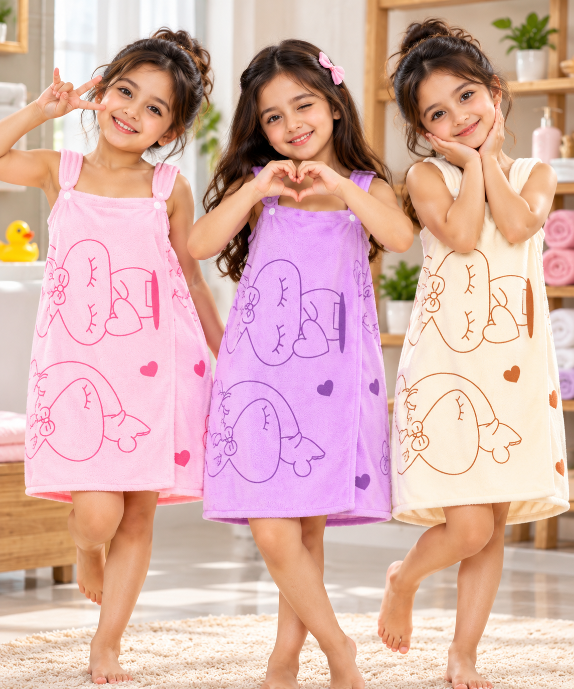 Magic Bath Towel Wrap for Women, Girls & Kids | Matriva